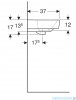 Geberit Selnova Compact Umywalka 55x37cm 501.509.00.7